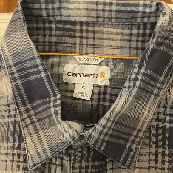 Carhartt Force Relaxed fit long sleeve shirt size XL - Picture 11 of 11